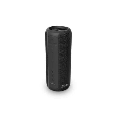 SPC Sound Zenith - Enceinte Portable sans Fil, avec Bluetooth 5.0, Puissance 24 W, autonomie de 12 Heures, étanche (IPX7), Mains Libres, True Wireless Stereo, USB-C, Design Textile avec Bracelet