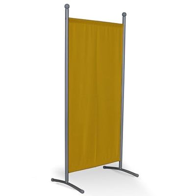 Angerer Cloison de séparation et séparateur de pièce - Montage Facile sans perçage - Paravent d'extérieur pour Protection Contre Le Vent et l'ombre sur Le Balcon (Petit (82 x 178 cm, Jaune)