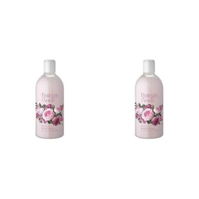 Bottega Verde, Rosa - Bagnodoccia con acqua di boccioli di Rosa (400 ml) (Confezione da 2)