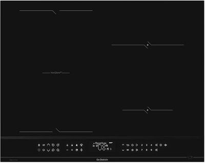 De Dietrich DPI4432B, Induction hob Platinum, Black