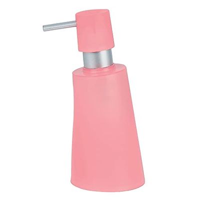 Spirella Coleção Move Dispensador de sabão líquido, 8 x 8 x 18 cm (0,3 l), polipropileno, rosa