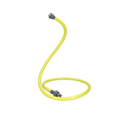 Nebulizador portátil flexible de polietileno con tratamiento UV, boquillas de latón, 40-100 PSI, ideal para administración de medicamentos líquidos.