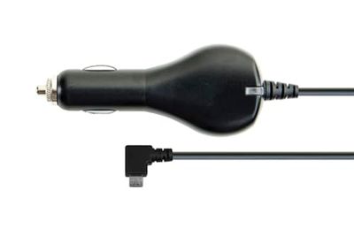 Transcend TS-DPL2 mobiltelefonladdare för bil, svart (Micro-USB, 5 V, 1 A, 4 m)