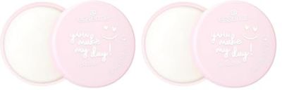 Essence Cosmetics YOU MAKE MY DAY manteca labial, hidratar, humectar, suavizar, cuidado, natural, 9 g (Paquete de 2)