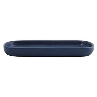 MSV Plateau Céramique MAONIE Bleu Foncé Mat