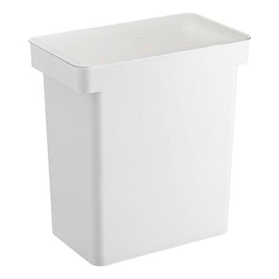 Yamazaki 5617 TOWER Contenedor de Comida para Mascotas (12 KG), blanco, Polipropileno/Resina ABS/Resina POM/Silicona, minimalista, 41 x 24 x 42.5 cm