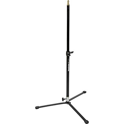 Manfrotto Suporte de retroiluminação e poste de extensão com parafuso de montagem reversível de 5/8 polegadas, cor preta