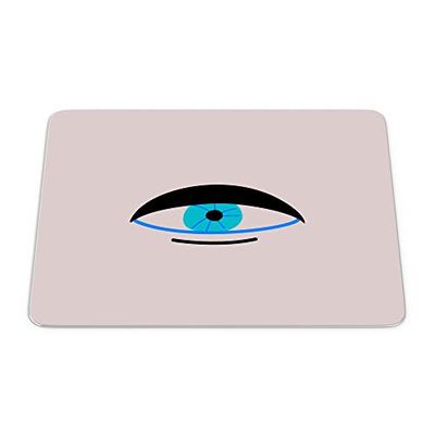 Bonamaison, Rectangle Pop Art Digital Printed Mouse Pad, Non-Slip Base, for Office and Home, Size: 22 x 18 cm
