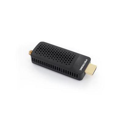 Metronic 441646 Tuner Receiver DVB-T DVB-T, ondersteunt DVB-T2 Dongle Stick Compact, HEVC, EPG, 1080i, HDMI, USB 2.0, SOS-knop