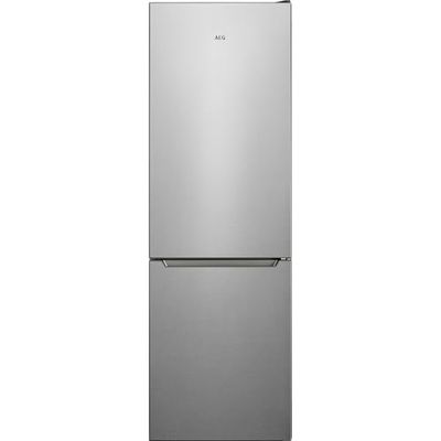 AEG 5000 Series Freestanding Fridge Freezer, ORC5S331EX, 186 cm ColdSense LowFrost Technology, 232/107 Litres Cooling/Freezer Capacity, 186x595x650 mm, Led Light, Electronic Control, Safety Glass
