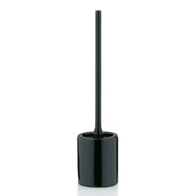 Kela 22588 set porte-brosse WC, céramique, 'Mono', noir