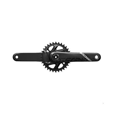 Truvativ Kurbelgarnitur-2283548414, Guarnitura Unisex Adulto, Nero, Taglia Unica