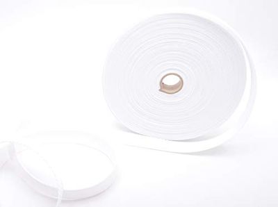 Polypropyleen singelband - 25mm - Wit - 20Mtr Reel