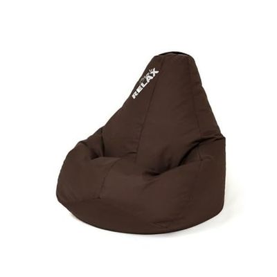 GO GIFT Pouf Chocolat 130 x 90 cm Poire