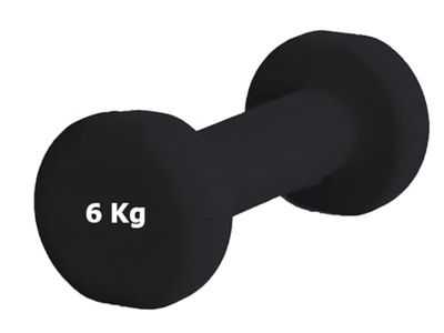 G5 HT SPORT Halters O halters van neopreen voor sportschool en home gym antislip van 0,5 tot 6 kg paar of afzonderlijk (1 x 6 kg)
