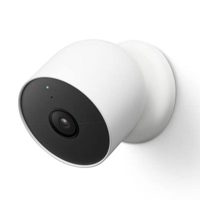 Google Nest Cam - Telecamera di sicurezza intelligente per interni ed esterni, 1 pezzo (confezione da 1)