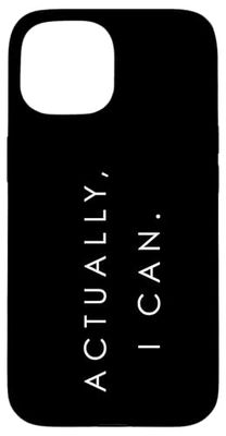 In realtà, I Can Feminist Girl Power Women Empowerment Gift Custodia per iPhone 15