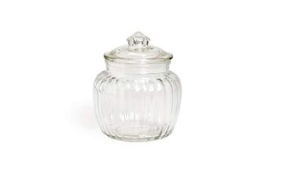 Excelsa Chic Barattolo Vetro, 11.5x11.5x14.5 cm