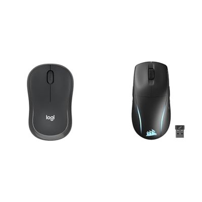 Logitech M240 Souris Bluetooth & Corsair M75 Wireless RGB Souris de Jeu