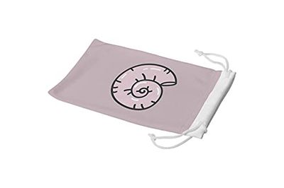 Bonamaison Imprimé Numériquement Lunettes Étui avec Cordon de Serrage, 100% Coton, Sac Lunettes, Pochette à Lunettes, 1 Pièce, Taille: 11x19 Cm