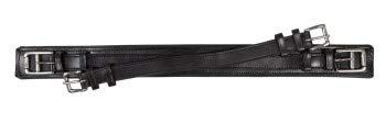 PFIFF 007318-60-80 Sangle Ventrale en Cuir pour Sangle Unique Noir