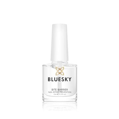 Bluesky Bite Barrier 10ml - Nail Biting Prevention Water, Stop Biting Your Nails, Anti-Nail Biting Polish for Adults & Children, Clear, Fast & Easy Application