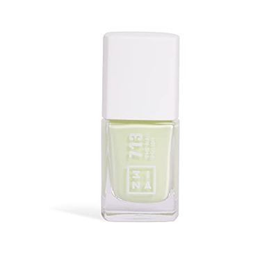 3INA MAKEUP - The Nail Polish 713 - Light lime Nail Polish with Longwearing Formula - Gel Nail Polish Effect of Intense Color - Glossy & Smooth Finish Fast Drying Nail Polish - Vegan - Cruelty Free