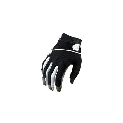 O'NEAL | Gants vélo et Motocross | MX MTB DH FR Descente Freeride | Poignets rallongés, Parties en Tissu à Mailles pour Une Ventilation maximale | Gant Revolution | Adulte | Noir | Taille S