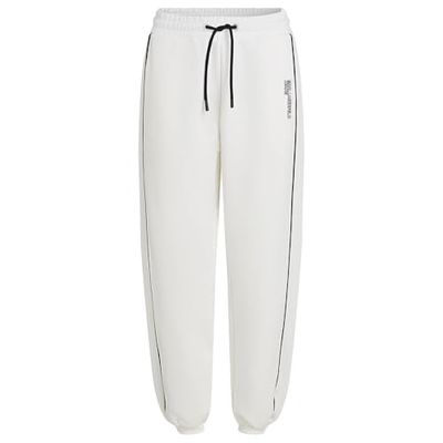 Karl Lagerfeld Jeans Piping Sweat Pant, damskie, białe, spodnie, biały, S