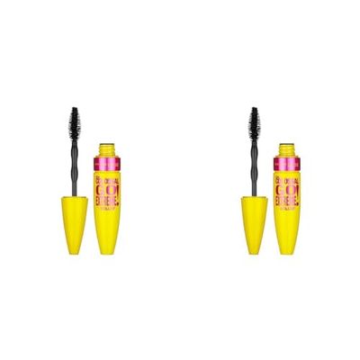 Maybelline Colossal Go Extreme Mascara Black, 9.5ml, extreme black (Pack of 2)