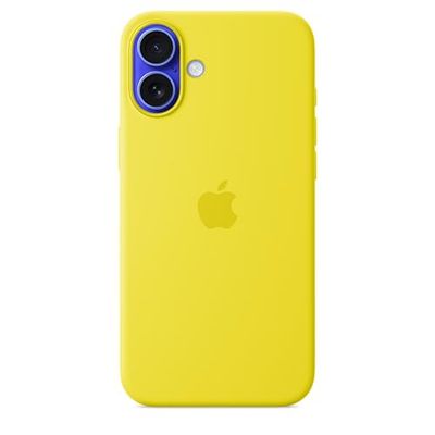 Apple iPhone 16 Plus Silicone Case with MagSafe - Star Fruit 