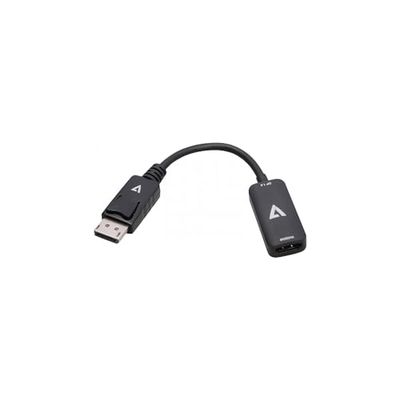 V7 V7DPHDMIACTV DisplayPort HDMI Nero