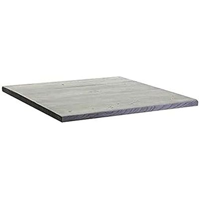 Vacchetti 6456630000 - Top Tavolo Resina per Esterno Grigio, cm 70 x 70 x 3
