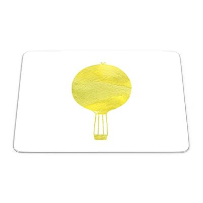 Bonamaison, Rectangle Pop Art Digital Printed Mouse Pad, Non-Slip Base, for Office and Home, Size: 22 x 18 cm