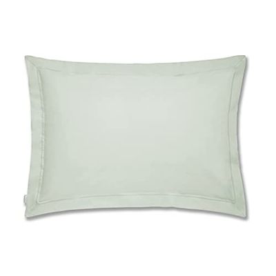 Plain Dyed Cotton Percale Green 200TC Oxford Pillowcase 50 x 80 cm