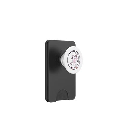 Wheel gymnastics Unicornio Wheel gym Gimnasta de ruedas PopSockets PopWallet para MagSafe