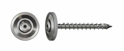 T-Star plus T20 4Cut A2-4577000456 Countersunk Head 4.5 x 45 mm, Pack of 80, Fully Threaded, Raised Countersunk Head, T-Star Plus T20, 4CUT, Rustproof Stainless Steel