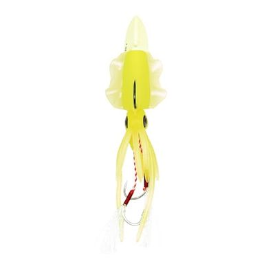 Sepia Siliconen WAKAME 13 cm - 35 g met dubbele Assist Yellow