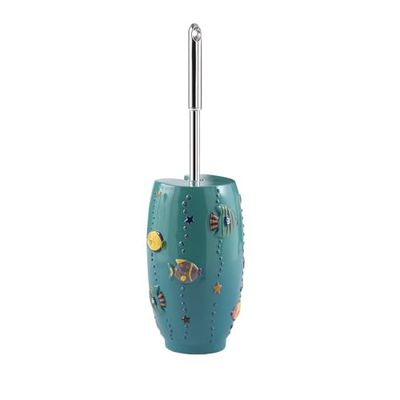 Gedy Dori Pescoço, resina, turquesa, 7,7 x 10,7 x 37,5