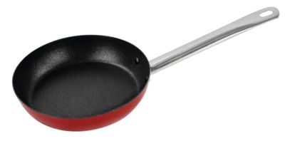 Levitantes Poêle en acier inoxydable de 20 cm avec poignée ergonomique, idéale pour frire, sauter et cuisiner des aliments de manière uniforme.