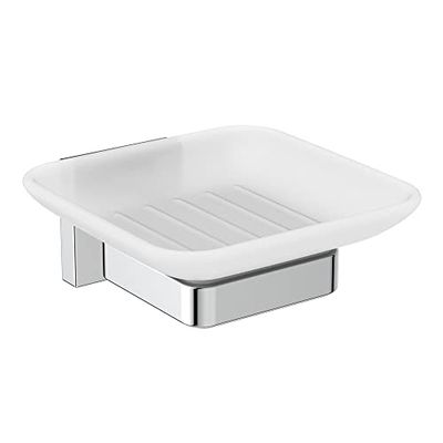 Ideal Standard IOM SQUARE JABONERA PARED CRISTAL TRANSL