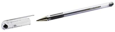 Pentel Superb BK401M-B - Juego de bolígrafos (12 unidades, 1,0 mm, tinta de aceite negra)