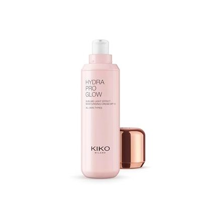 KIKO Milano Hydra Pro Glow | Nawilżający i delikatnie rozświetlający krem z kwasem hialuronowym - SPF 10