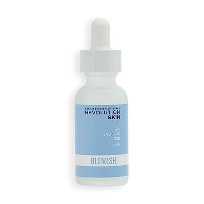 Revolution Skincare London, Siero Viso Mirato per Imperfezioni con Acido Salicilico 2%, Leggero e Senza Olio, 30ml