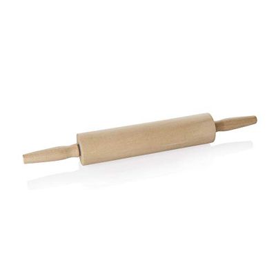 WAS 1876 250 Rouleau à pâtisserie en Bois 5,5 cm de diamètre, 25 cm de Long