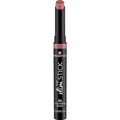 essence The Slim Stick n. 104 - Rossetto, colore rosa, lunga durata, nutriente, effetto immediato, colori intensi, opaco, vegano, senza profumo, senza alcool, senza parabeni, 1 confezione da 1,7 g