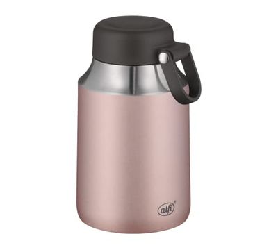 alfi CITY FOOD MUG 470 ml, vintage rose mat, thermosbeker voor eten, thermosbeker voor soep, salade, muesli to go, houdt 7 uur warm, 14 uur koud, vaatwasserbestendig, BPA-vrij