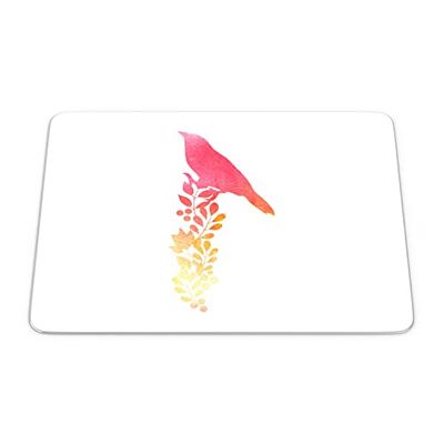 Bonamaison, Tapis de Souris Rectangle Imprimé Numériquement, Fond Antidérapant, pour Bureau et Maison, Taille: 22x18cm