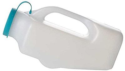 NRS Healthcare Male Urinal with Cap, N98724, 1 L