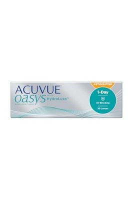 ACUVUE® OASYS 1-Day for ASTIGMATISM con tecnología HydraLuxe™ - Reemplazo Diario - protección UV - 30 lentes